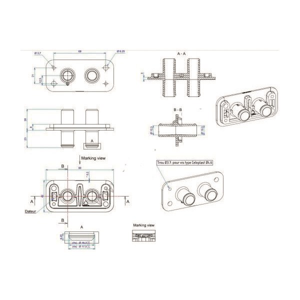 Läpivienti 480630 t