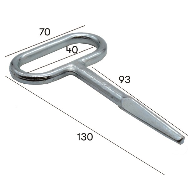 Avain nelikulma 330021 numeroilla