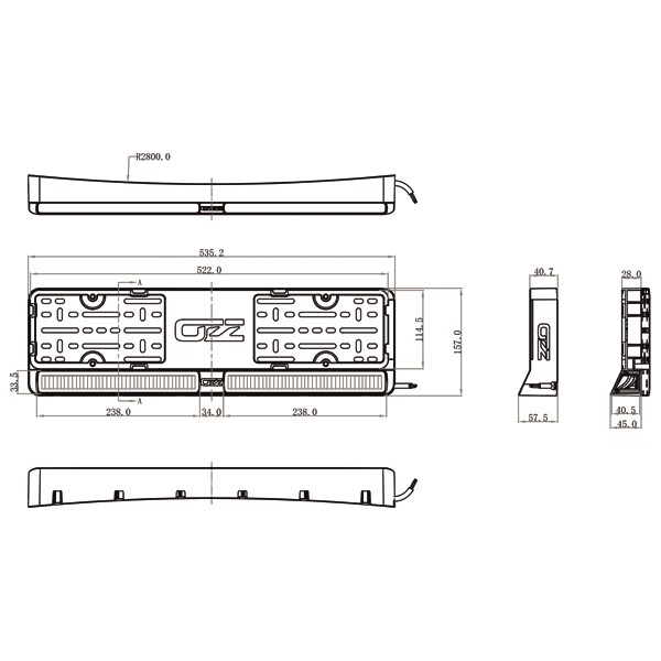 Rekisterikilpiteline 88219 88220 t